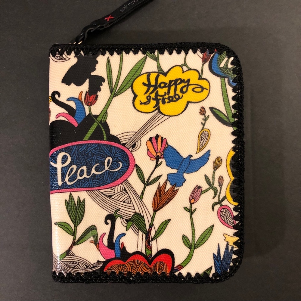 Sakroots Zippered Travel Organizer Passport Holder